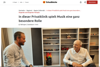 In dieser Privatklinik spielt Musik eine ganz besondere Rolle